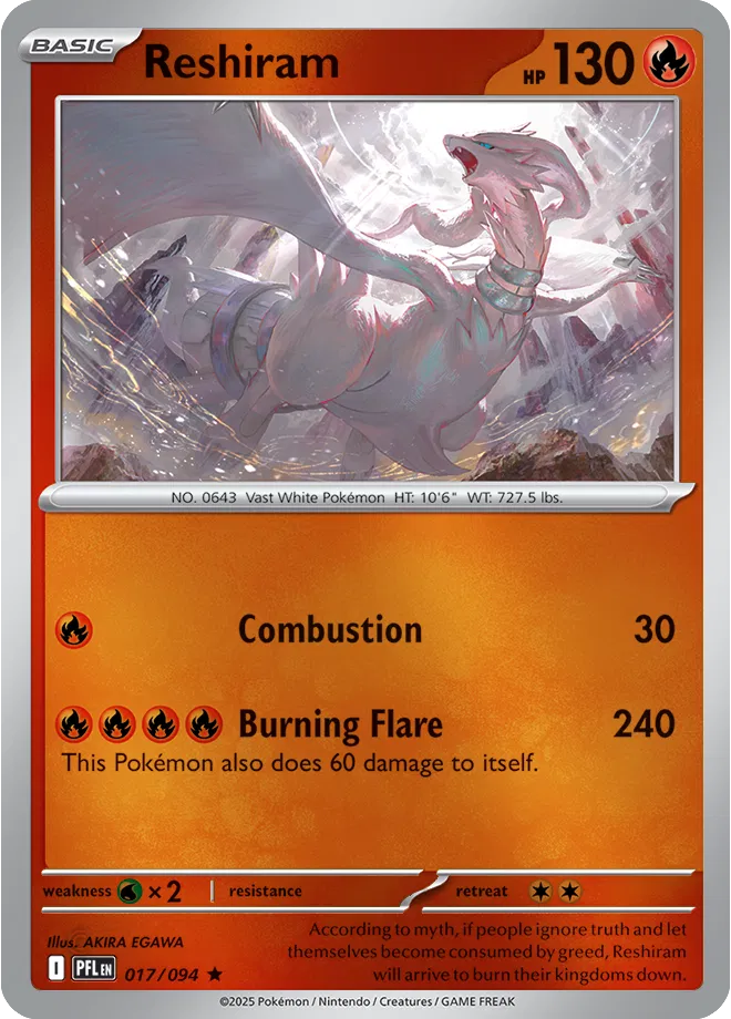 Reshiram — Holofoil