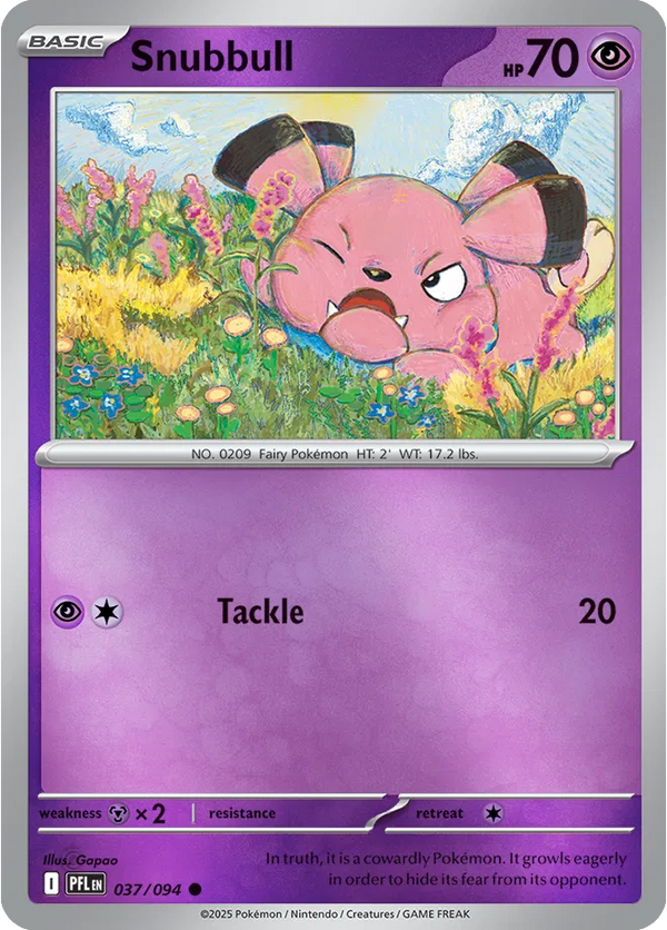 Snubbull — Reverse Holofoil