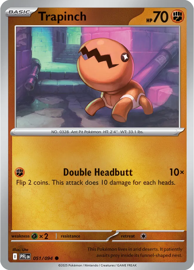 Trapinch — Reverse Holofoil