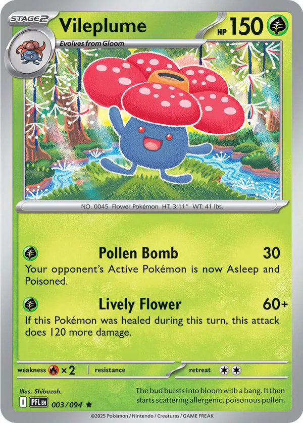 Vileplume — Holofoil