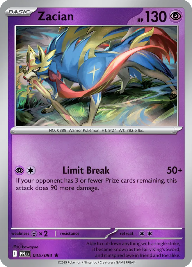 Zacian — Holofoil
