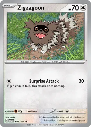 Zigzagoon — Normal