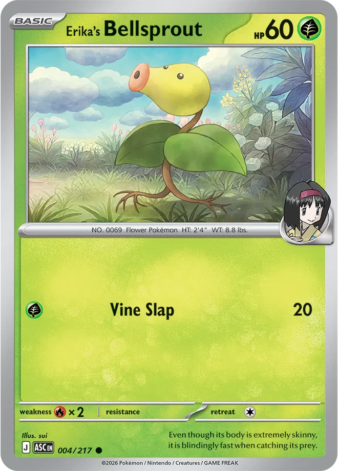 Erika's Bellsprout — Normal