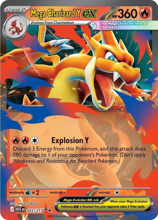 Mega Charizard Y ex — Holofoil