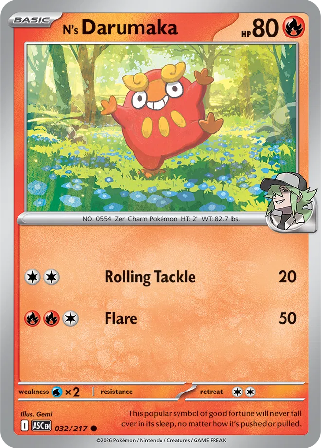 N's Darumaka — Normal