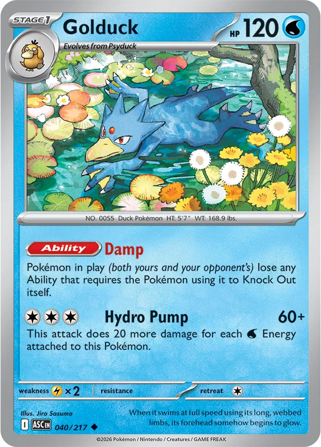 Golduck — Normal