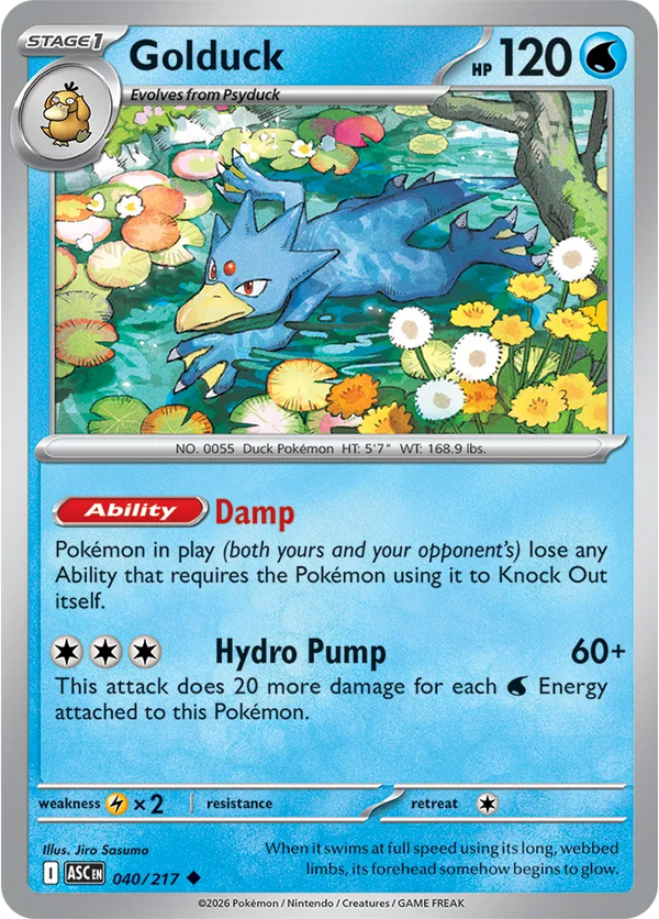 Golduck — Normal