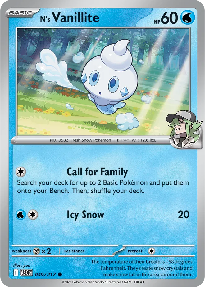 N's Vanillite — Normal