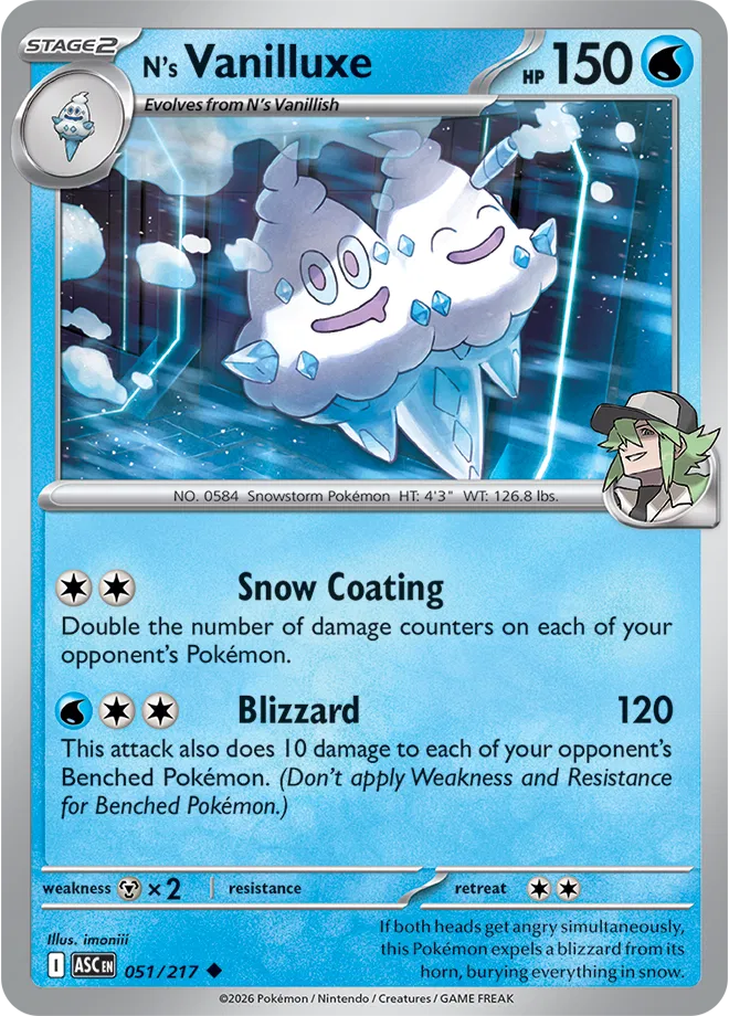 N's Vanilluxe — Normal