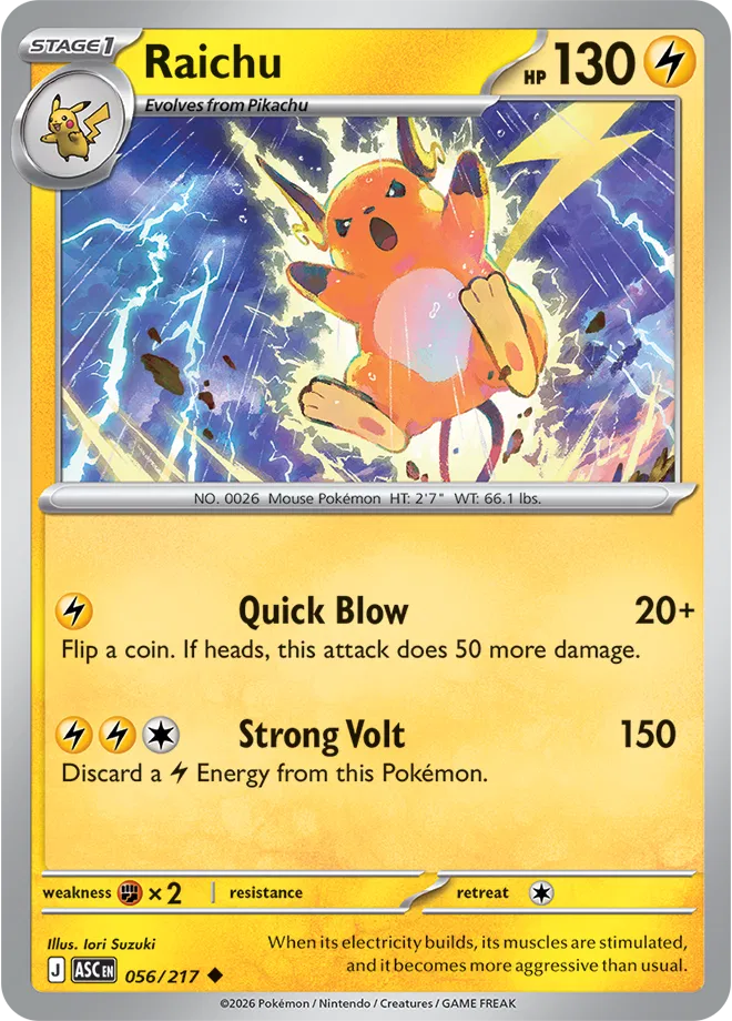 Raichu — Normal