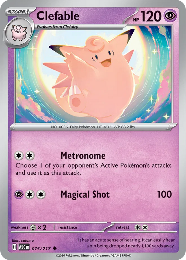 Clefable — Normal
