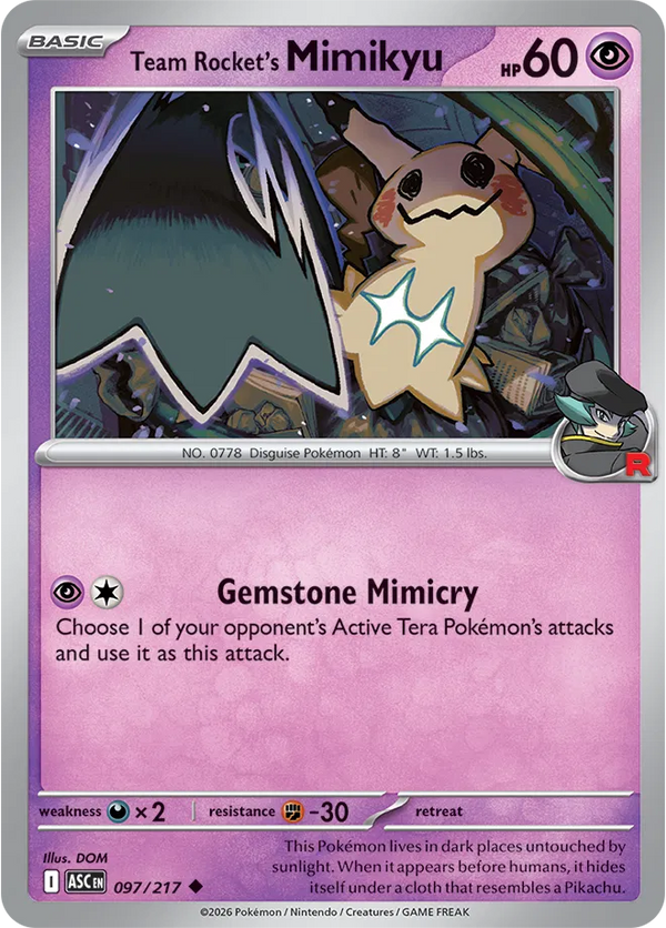 Team Rocket's Mimikyu — Normal