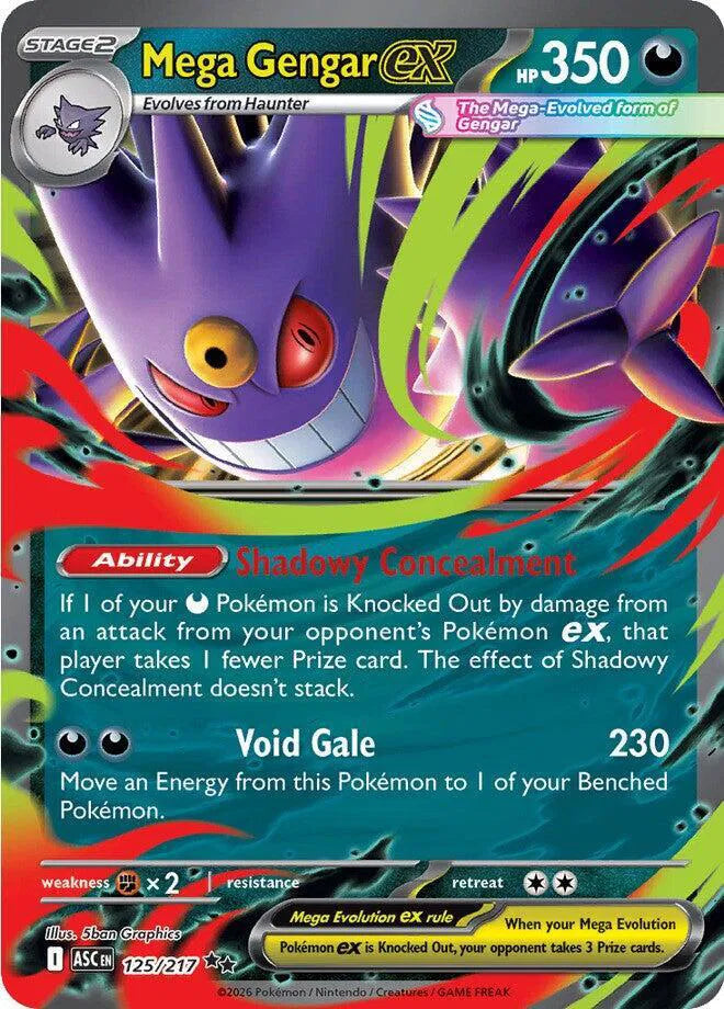 Mega Gengar ex — Holofoil
