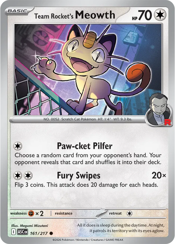 Team Rocket's Meowth — Normal