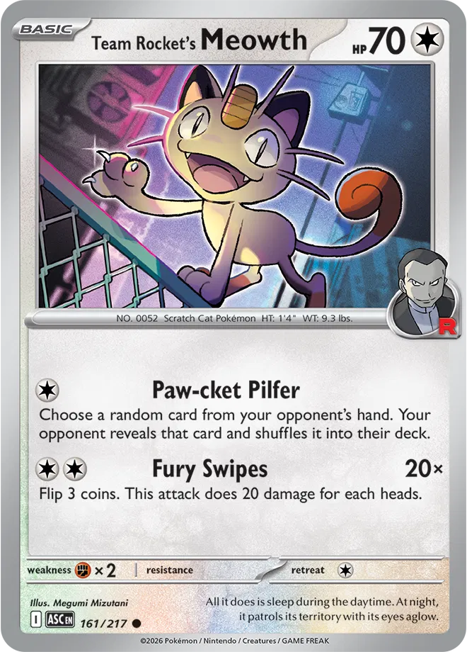 Team Rocket's Meowth — Normal