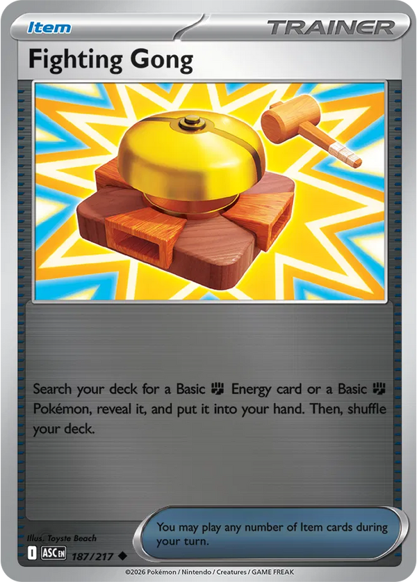Fighting Gong — Reverse Holofoil