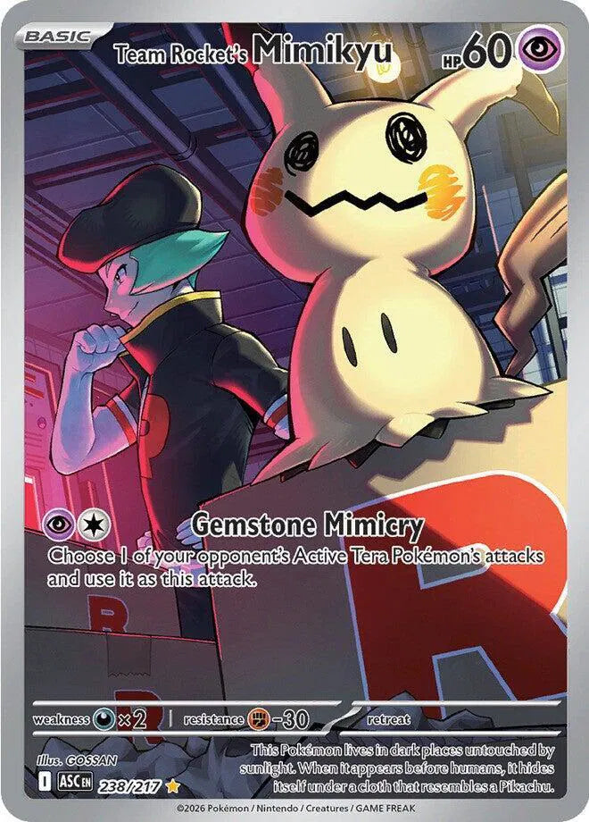 Team Rocket's Mimikyu — Holofoil