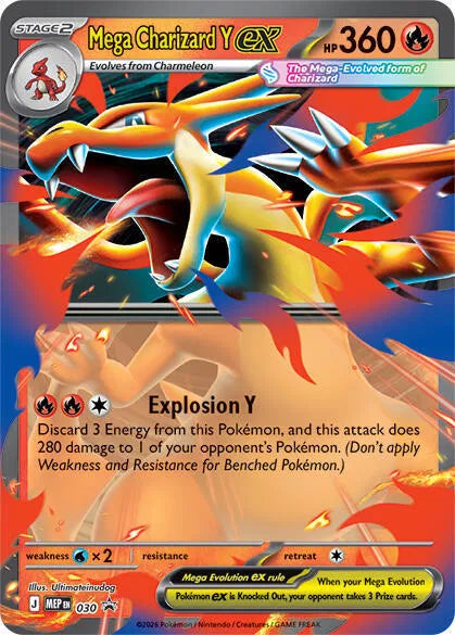 Mega Charizard Y ex — Holofoil