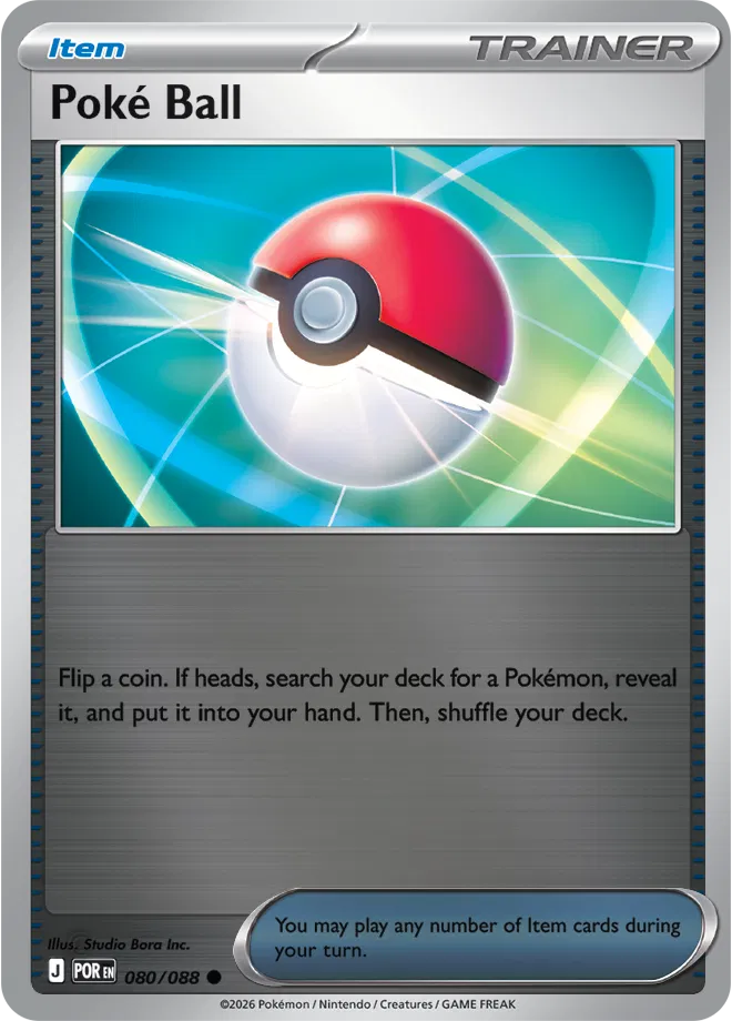 Poke Ball — Reverse Holofoil