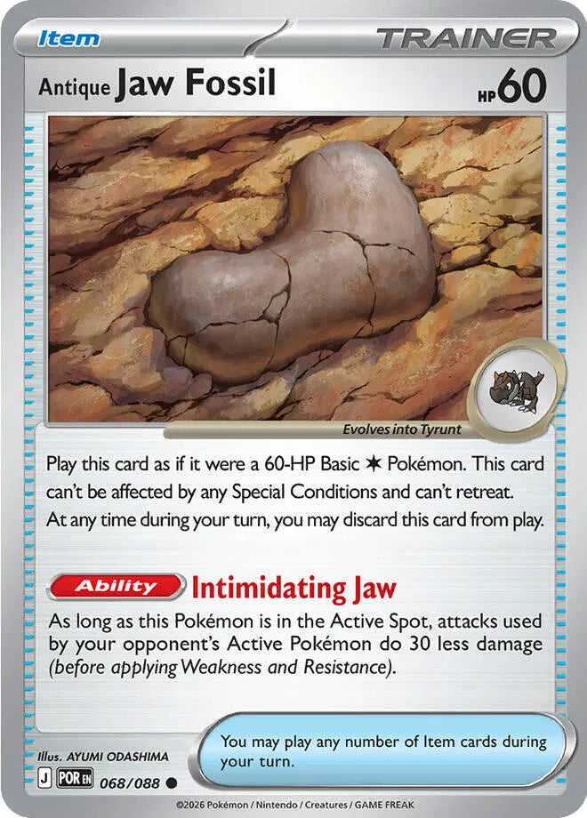Antique Jaw Fossil — Normal