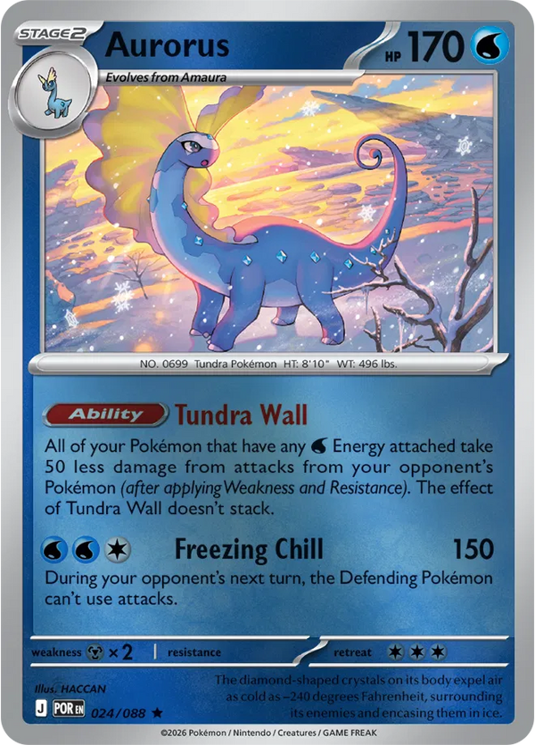 Aurorus — Reverse Holofoil