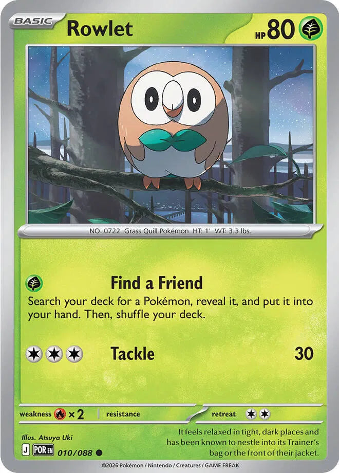 Rowlet — Normal