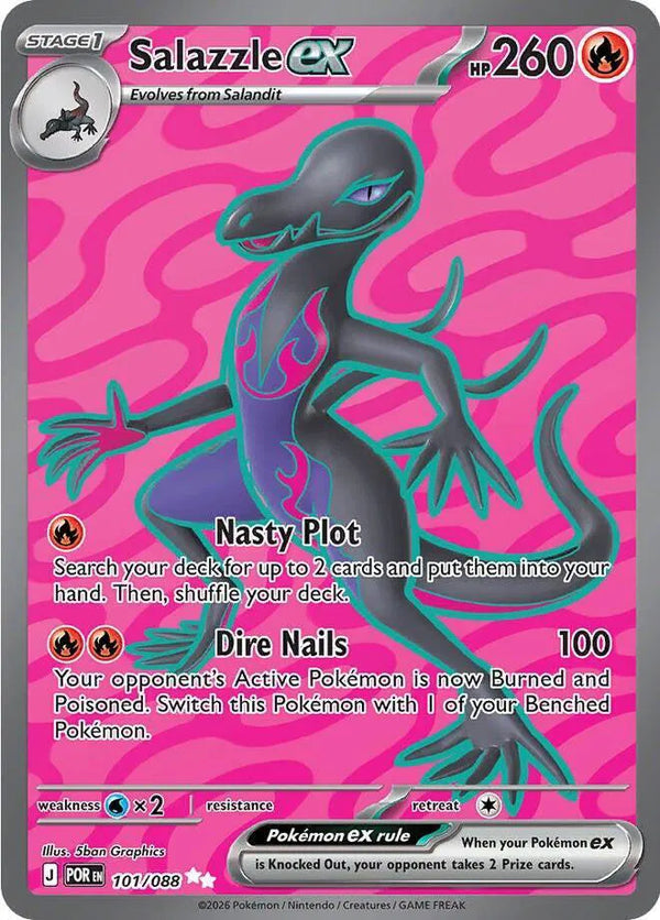 Salazzle ex — Holofoil
