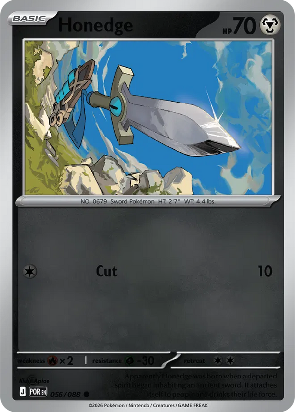 Honedge — Reverse Holofoil