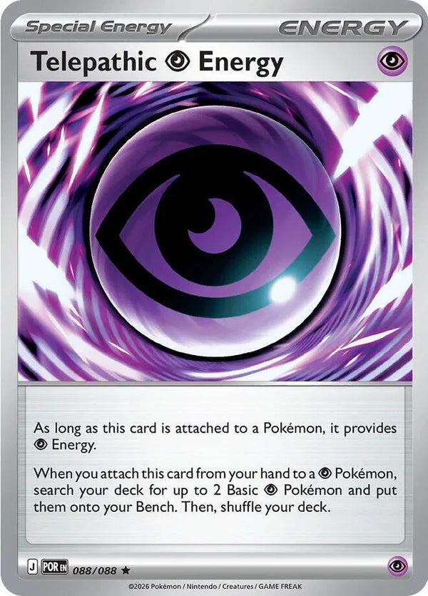 Telepathic Psychic Energy — Holofoil
