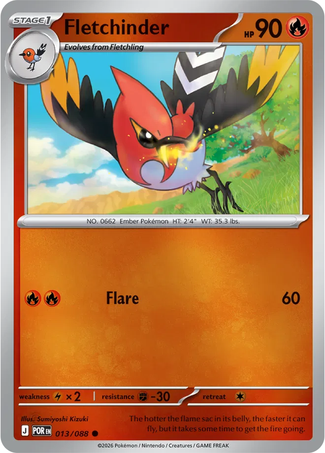 Fletchinder — Reverse Holofoil