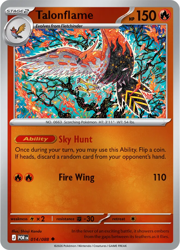 Talonflame — Reverse Holofoil