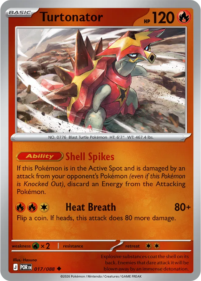 Turtonator — Reverse Holofoil