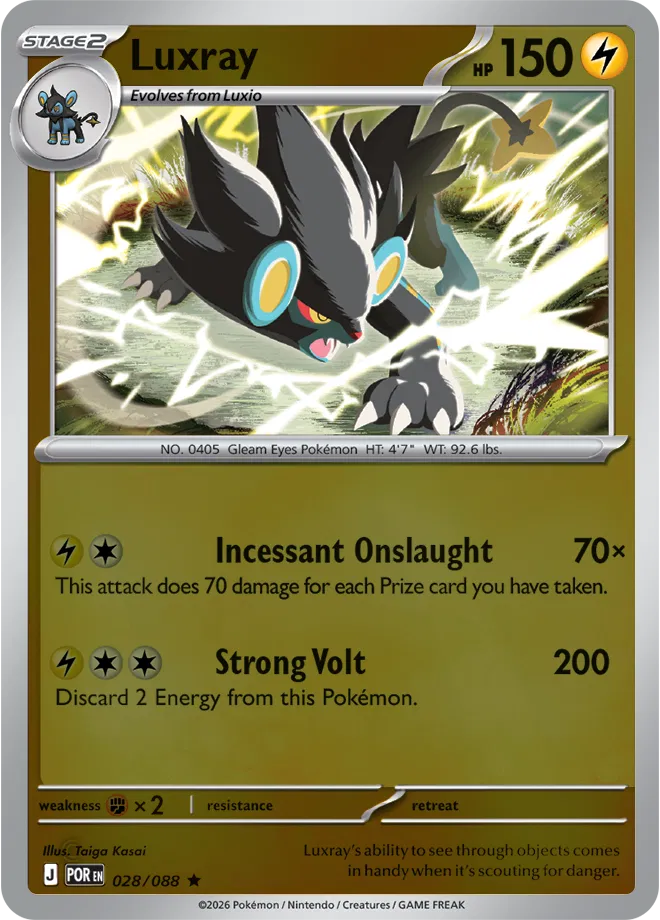 Luxray — Reverse Holofoil