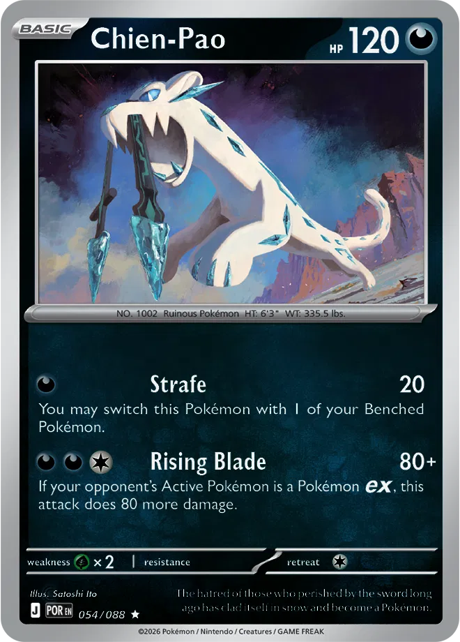 Chien-Pao — Reverse Holofoil