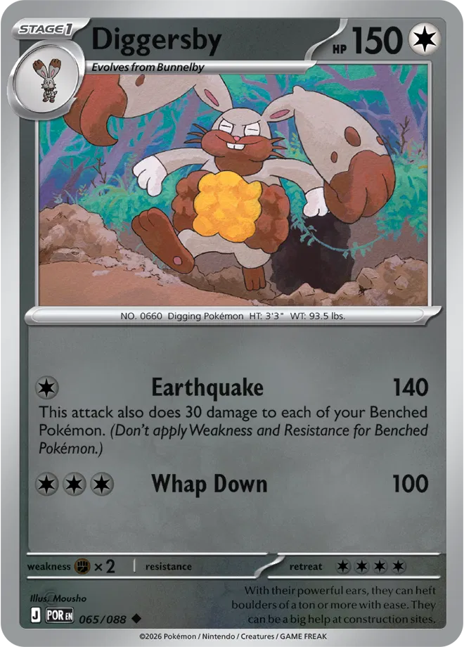Diggersby — Reverse Holofoil