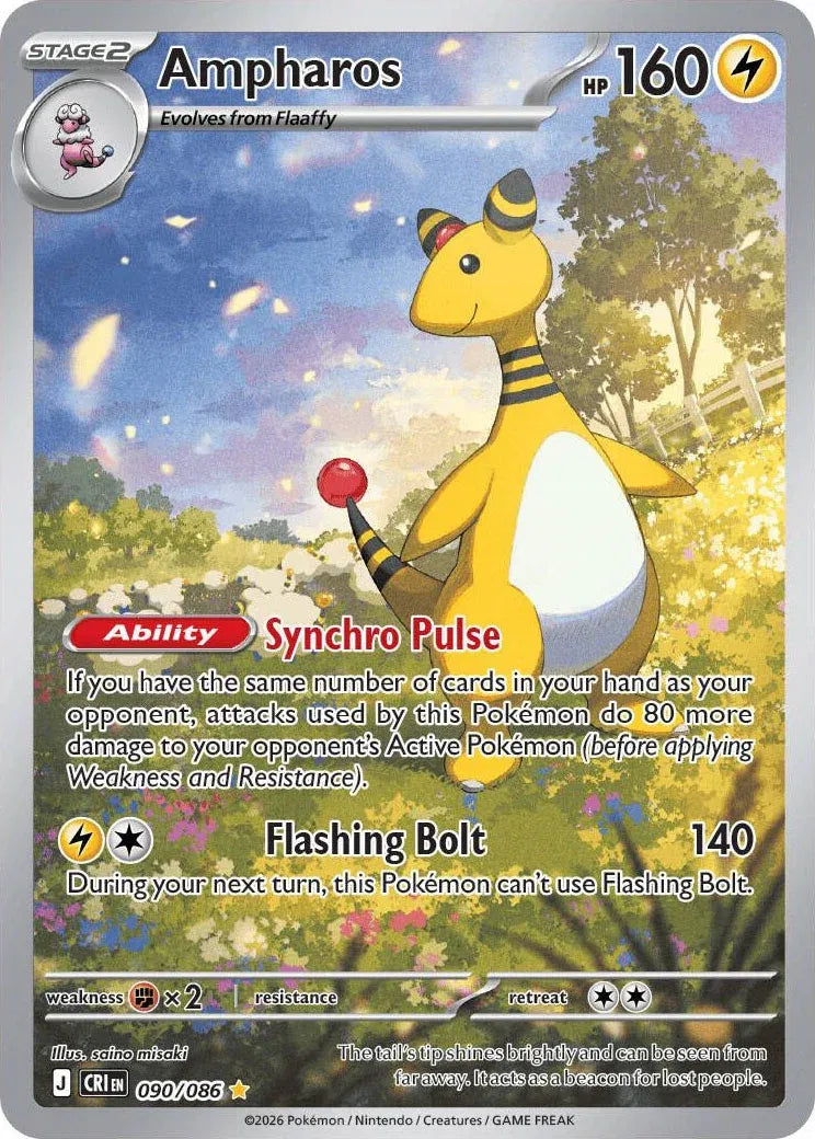 Ampharos — Holofoil