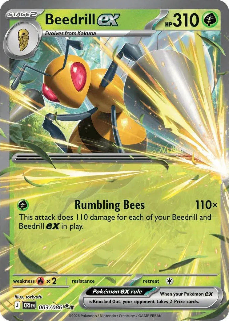 Beedrill ex — Holofoil