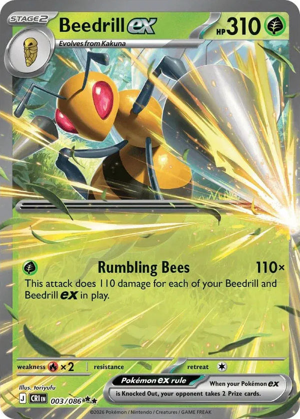Beedrill ex — Holofoil