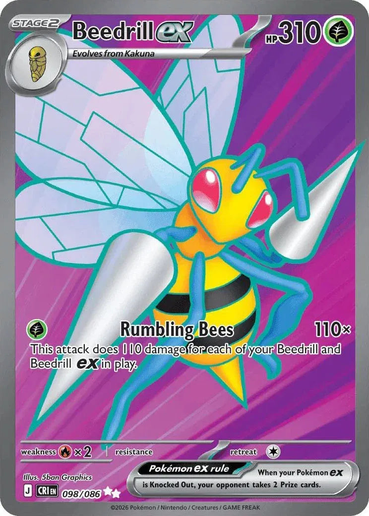 Beedrill ex — Holofoil