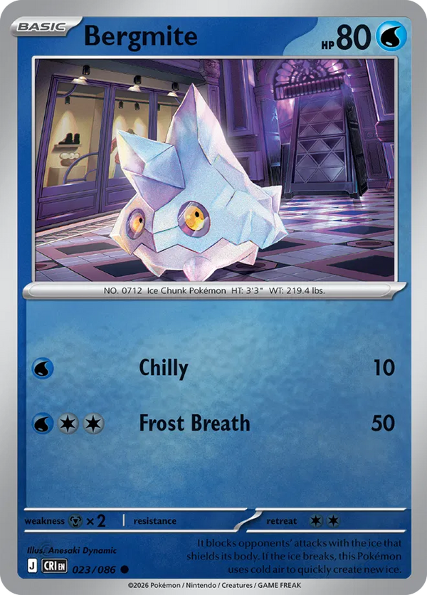 Bergmite — Reverse Holofoil