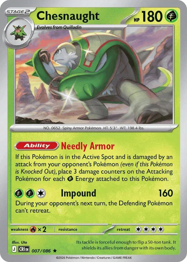 Chesnaught — Holofoil