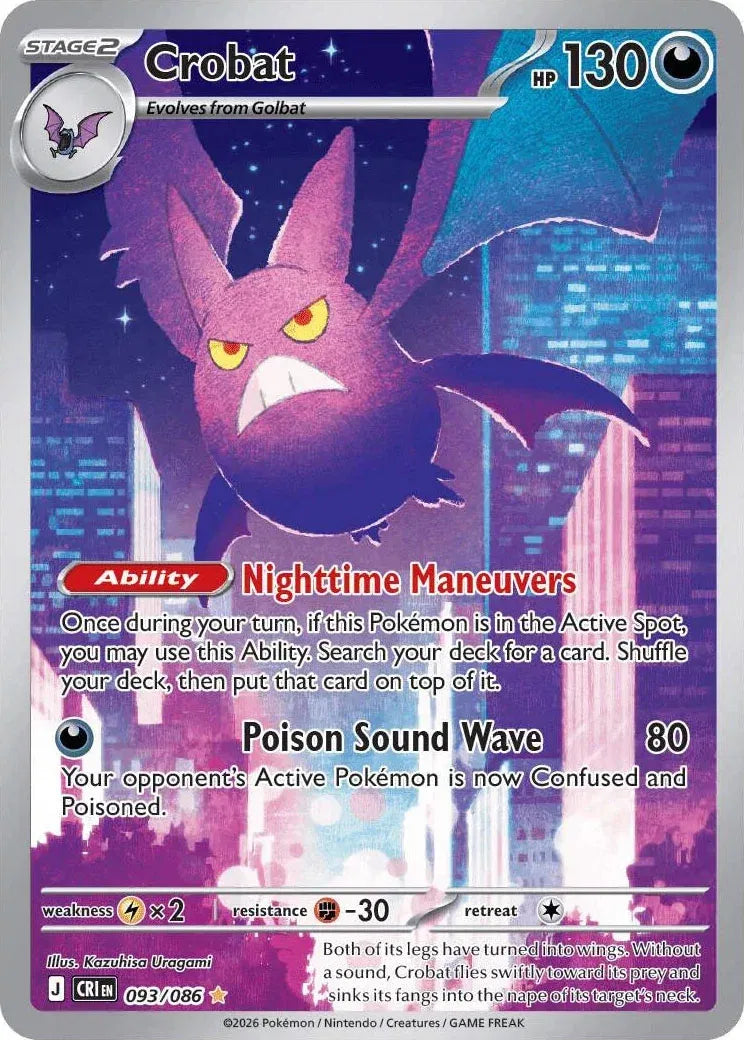 Crobat — Holofoil