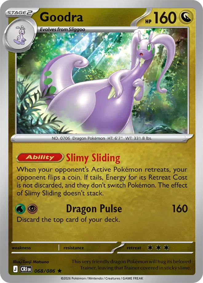 Goodra — Reverse Holofoil