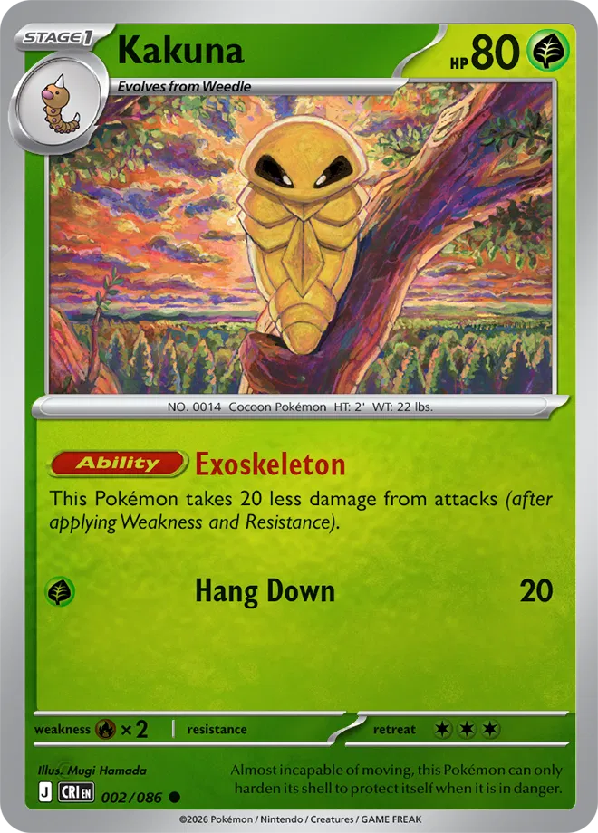 Kakuna — Reverse Holofoil