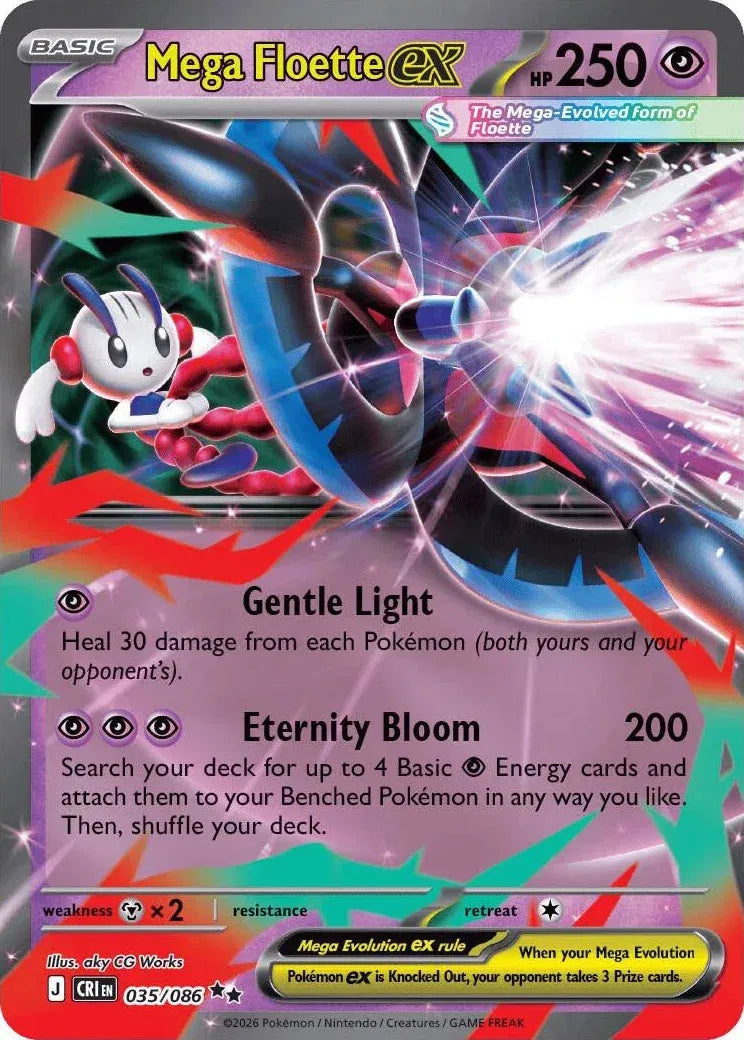 Mega Floette ex — Holofoil
