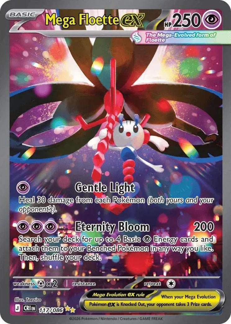 Mega Floette ex — Holofoil