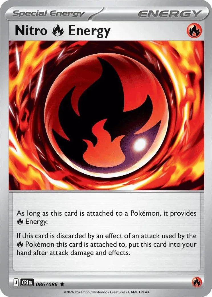 Nitro Fire Energy — Holofoil