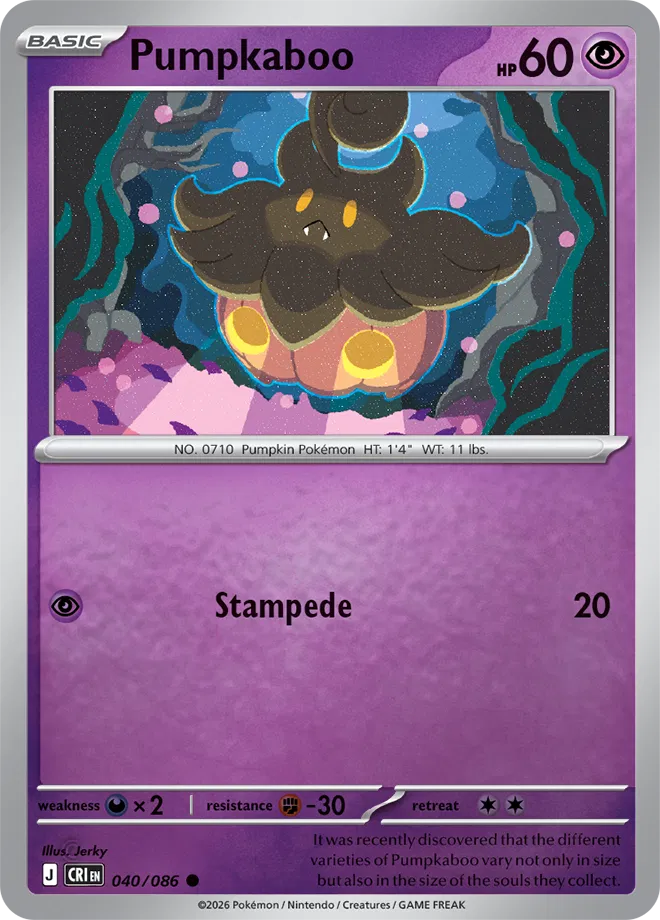 Pumpkaboo — Reverse Holofoil