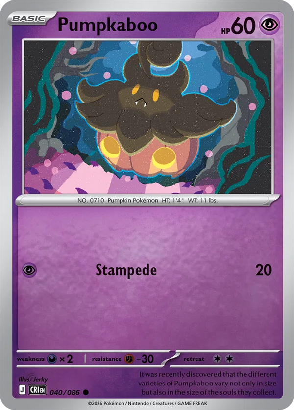 Pumpkaboo — Reverse Holofoil