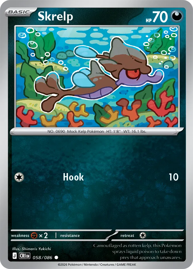 Skrelp — Reverse Holofoil